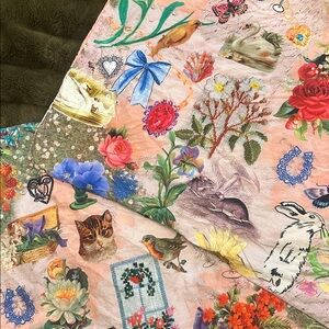 Anthropologie Floral and Animal Print Pillowcases